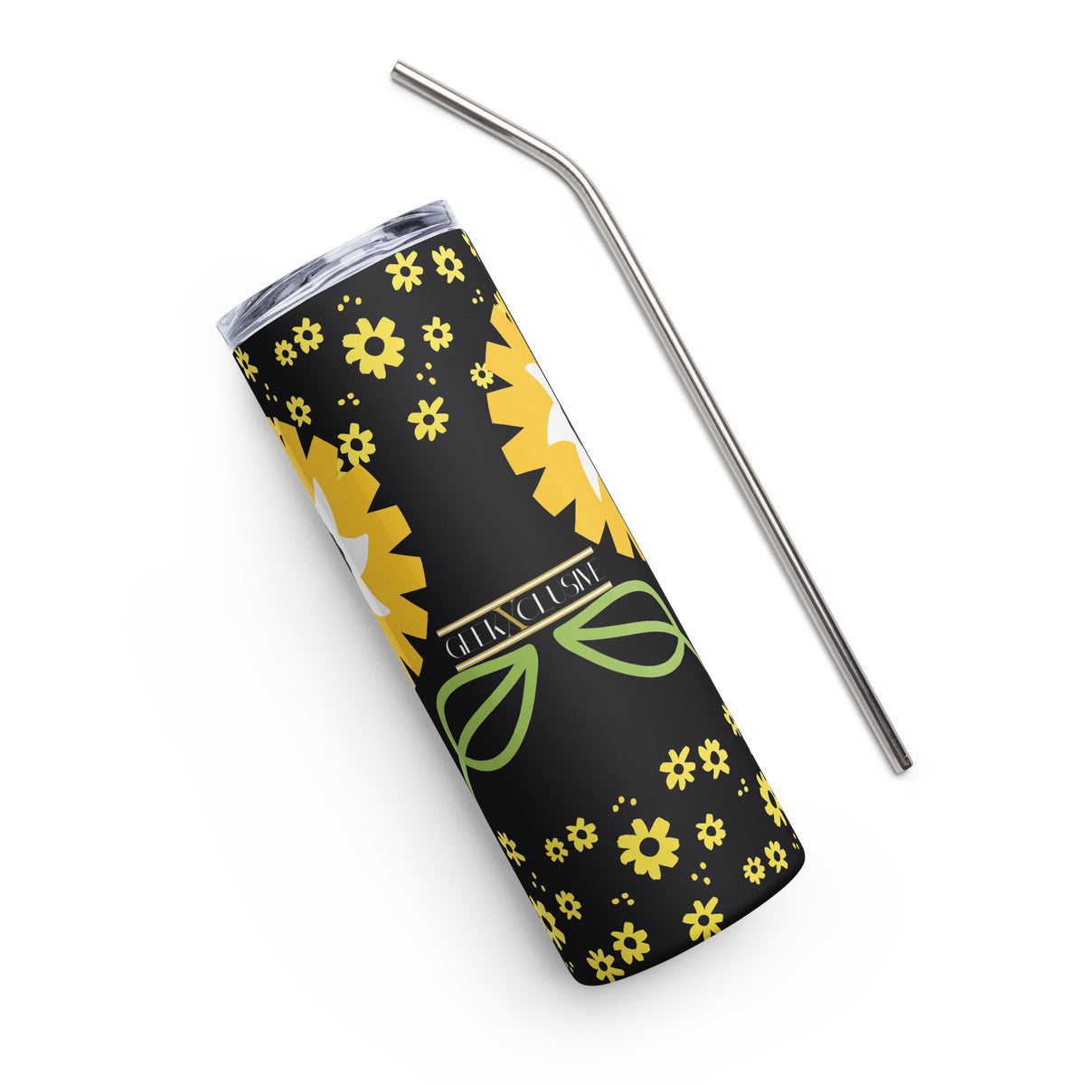 ''Sunflower'' Stainless Tumbler