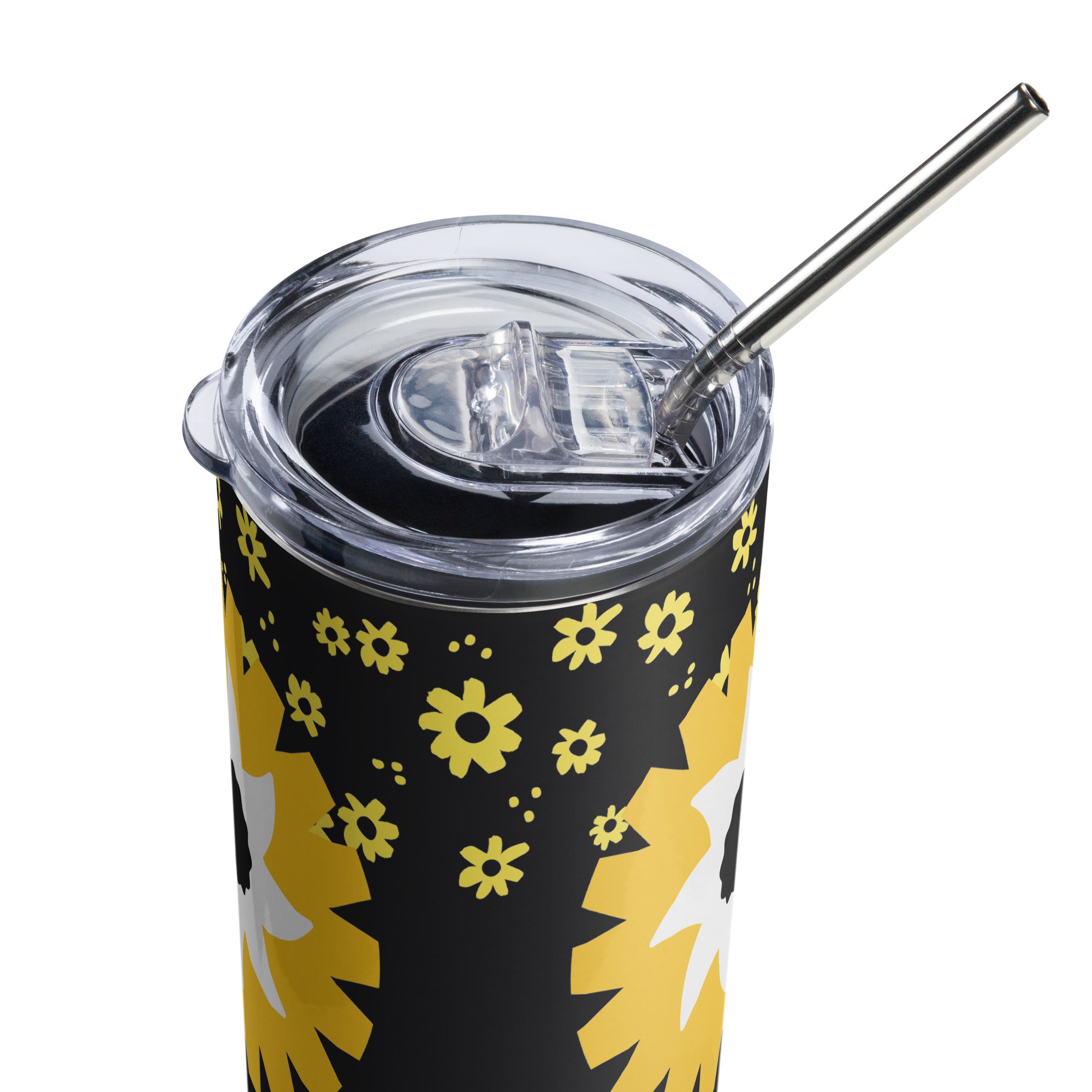 ''Sunflower'' Stainless Tumbler