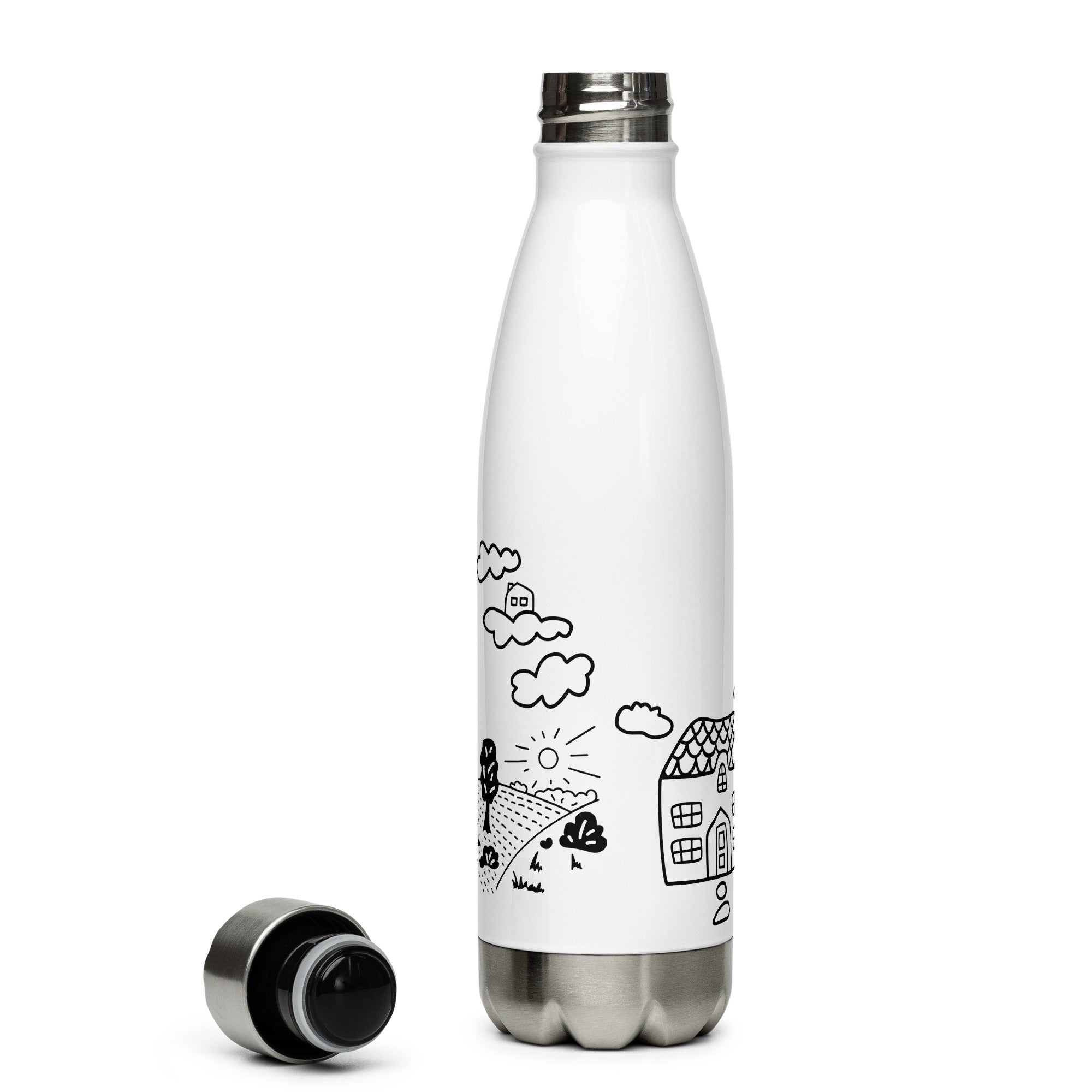 ''Happiness is Homemade'' Stainless Water Bottle