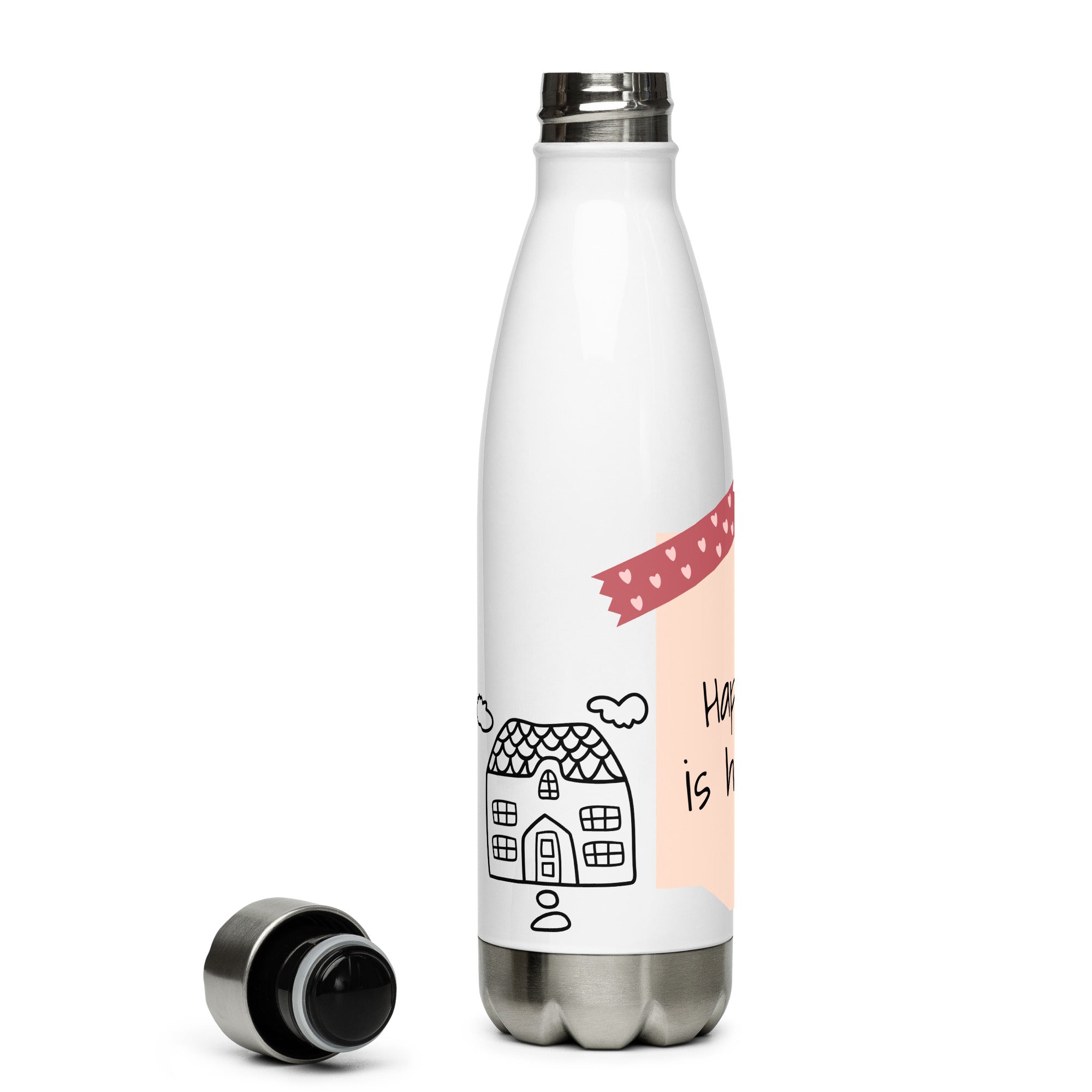 ''Happiness is Homemade'' Stainless Water Bottle